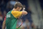 Daviso taurė: Laurynas Grigelis – Ilja Marčenka- 0:6, 1:6, 7:6, 6:4, 3:6 .