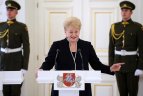 2012 08 16. Lietuvos prezidentė Dalia Grybauskaitė apdovanojo olimpiados prizininkus