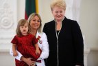 Olimpinių žaidynių prizininkai buvo apdovanoti prezidentūroje