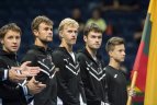 Lietuviai  6:7(4), 7:6(3), 4:6, 2:6 nusileido ukrainiečiams.