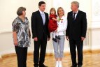 Olimpinių žaidynių prizininkai buvo apdovanoti prezidentūroje