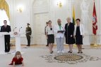 Olimpinių žaidynių prizininkai buvo apdovanoti prezidentūroje