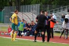 Lietuvos futbolo rinktinė pralaimėjo ir estams