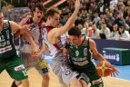 „Žalgiris“  -  „Lietuvos rytas" - 83 : 81.