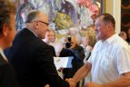 Pasaulio krepšinio  čempionato dalyvių pagerbimas.