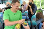 Vilniaus maratono spaudos konferencija.