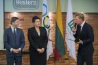 Europos žaidynių prizininkų pagerbimas.