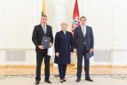 Prezidentė pasveikino Europos žaidynių medalininkus
