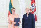 Prezidentė pasveikino Europos žaidynių medalininkus
