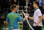 Ričardas Berankis - Laurynas Grigelis - 7:6 (8:6), 4:6, 6:3.