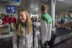 Europos jaunimo olimpinio festivalio dalyviai sėkmingai sugrįžo į Lietuvą