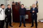 Mero A.Katino susitikimas su "Utenio" komanda.