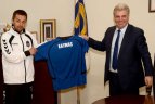 Mero A.Katino susitikimas su "Utenio" komanda.