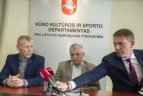 Lietuvos bokso federacijos spaudos konferencija.