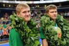 KKSD apdovanojimai Europos čempionams.