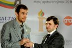 Metų laureatų apdovanojimų ceremonija.