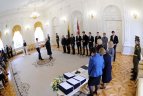 Sportininkų apdovanojimas.