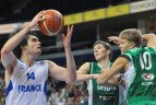 Europos U-18 krepšinio čempionatas. Lietuva-Prancūzija