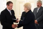 Sportininkų apdovanojimas.