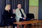 Alytuje viešėjo LOA prezidentas Artūras Poviliūnas ir olimpinė čempionė Vida Vencienė.