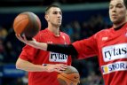 Vilniaus „Lietuvos rytas“ - Atėnų „Panathinaikos“ 59:80.