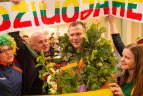 Parolimpiečių sutiktuvės.
