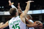 Vilniaus „Lietuvos rytas“ - Atėnų „Panathinaikos“ 59:80.