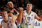 „Lietuvos rytas“ - „Perlas“  - 83:73 (26:16, 19:21, 19:18, 19:18).