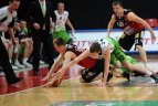 „Lietuvos rytas“ - „Perlas“  - 83:73 (26:16, 19:21, 19:18, 19:18).