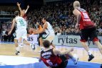 Vilniaus „Lietuvos rytas“ - Atėnų „Panathinaikos“ 59:80.