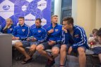 Lietuvos plaukikų sutikimas Vilniuje.
