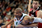 Vilniaus „Lietuvos rytas“ - Atėnų „Panathinaikos“ 59:80.