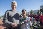 Lietuvos vaikų berniukų U12 žolės riedulio lygos varžybos.