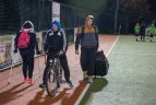 Lietuvos žolės riedulio čempionato kovos Vilniuje.