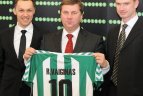 2010.01.28. Vilniaus Rotušėje Vilniaus "Žalgiris" pasirašė rėmimo sutartį su lošimų bendrove "Unibet"