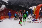 Klubo „Alpių aidas“ kalnų slidininkai varžybose Čekijoje ir Slovakijoje.