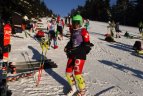 Klubo „Alpių aidas“ kalnų slidininkai varžybose Čekijoje ir Slovakijoje.