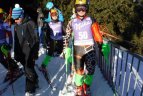 Klubo „Alpių aidas“ kalnų slidininkai varžybose Čekijoje ir Slovakijoje.