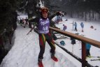 Klubo „Alpių aidas“ kalnų slidininkai varžybose Čekijoje ir Slovakijoje.