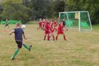 Kartu su vaikais futbolą žaidė ir tikri brazilai Elivelto ir Leonardo