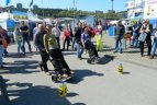 Vilniuje vyko lenktynės „Vežu savo moterį"