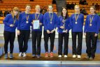 Lietuvos tinklinio čempionato pabaigtuvės.
