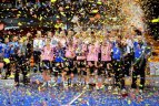 Lietuvos tinklinio čempionato pabaigtuvės.