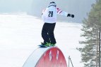 „Slopestyle“ veržybų Ignalinoje dalyvių nuotaika buvo gera