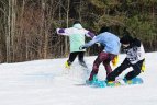 „Slopestyle“ veržybų Ignalinoje dalyvių nuotaika buvo gera