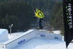 „Slopestyle“ veržybų Ignalinoje dalyvių nuotaika buvo gera