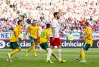 Draugiškos rungtynės. Lenkija - Lietuva 2:1