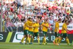 Draugiškos rungtynės. Lenkija - Lietuva 2:1