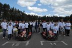 Plytinės kartodrome lenktyniavo vaikai iš globos namų