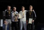 Lietuvos imtynių čempionato akimirka